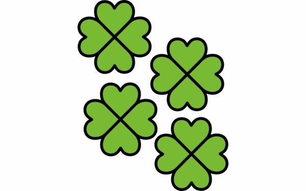 Clover - set 4 pieces