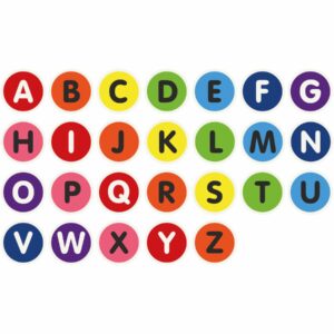 Rainbow Stepping Stones A-Z